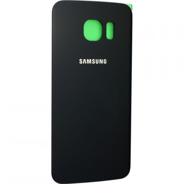Batterijdeckel voor Samsung Galaxy S6 Edge G925F, zwart , als GH82-09645A / GH