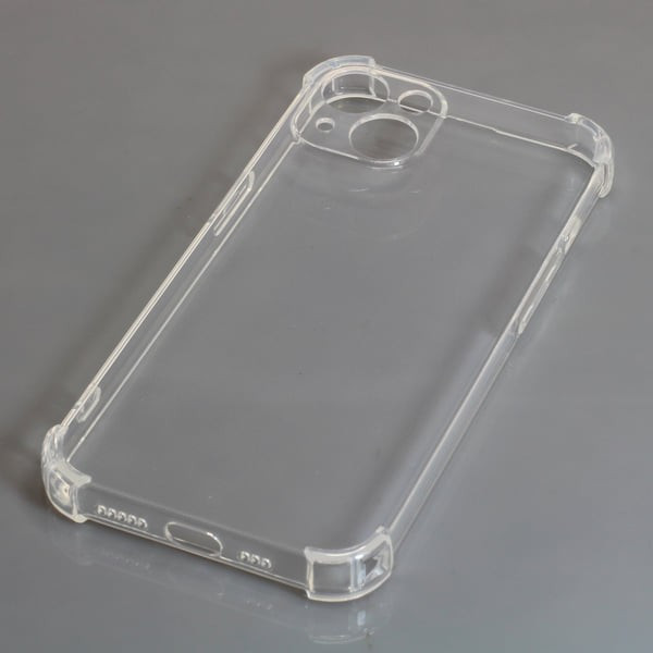 BackCase / Schutz-Hülle voor Apple iPhone 13 aus flexiblem TPU, transparent