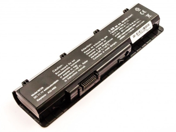 Batterij voor Asus N45 Serie, N55 Serie, N75 Serie, als A32-N55, 4400mAh, 11.1 V