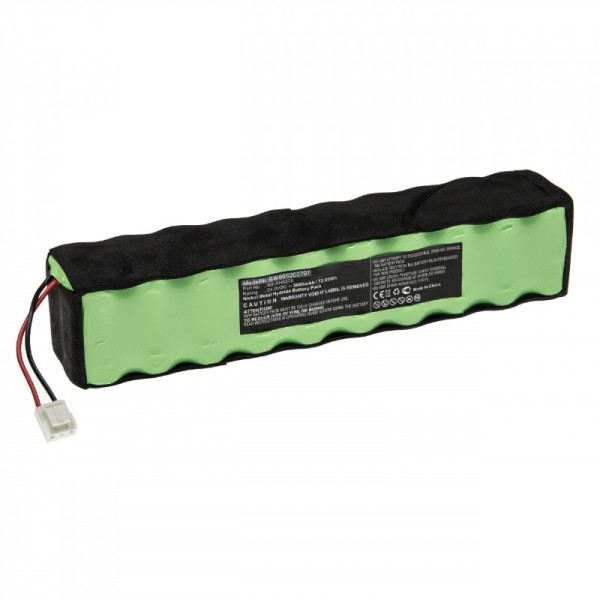 Batterij voor Batterij-Sauger Rowenta RH8770, RH8771, RH8775, RH8779, als RS-RH5278, Ni-Mh, 24V, 3Ah
