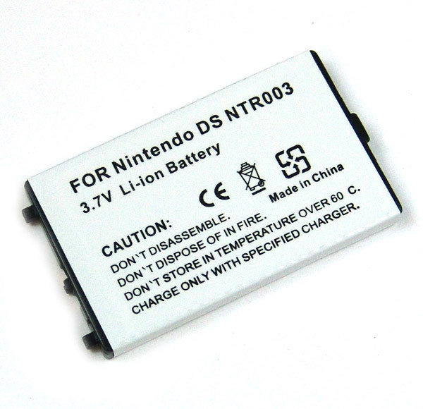 Akku für Nintendo DS Gameboy, NDS, Typ: NTR-001, NTR-003, Li-Ion