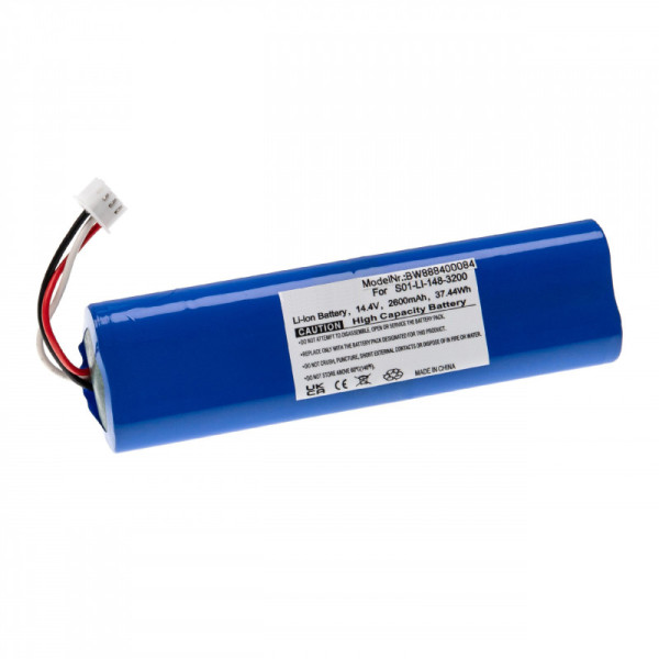Batterij voor Saugroboter Ecovacs Deebot N8, N8 Pro, Ozmo 900, 901, 905, 920, 960, als S01-LI-148, 2,6Ah