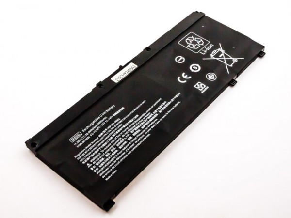 Batterij voor Hewlett-Packard Envy x360 15-cn Series, Pavilion Gaming 15-cx Series, als SR03XL, 4550 mAh