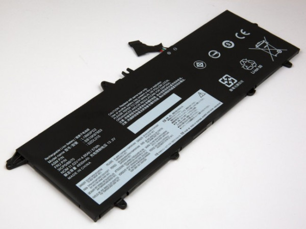 Batterij voor Lenovo ThinkPad T490s, T495s, wie, 3ICP5/88/73, L18C3PD2, SB10T83198, 11,52 V, 4950 mAh