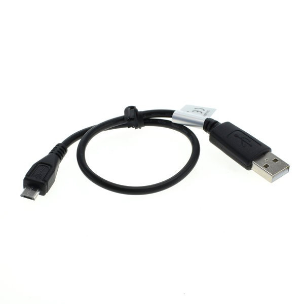 Datenkabel USB- / Micro-USB-Anschluss, 0.3 m Länge, für HTC, Huawei, LG, Nokia, Samsung, Sony