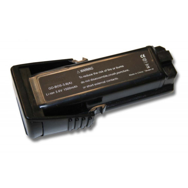 Batterij voor Bosch GSR Mx2Drive, PRODRIVE, PS10, SPS10, als BAT504, 2607336242, 36019A2010, 3,6V, 1,5Ah