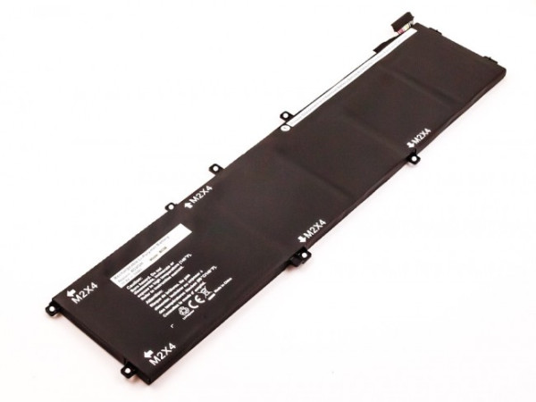 Batterij voor Dell Precision M5510, XPS 15 9550, als 01P6KD, 1P6KD, 4GVGH, M7R96, RRCGW, 11.4V, 7370mAh