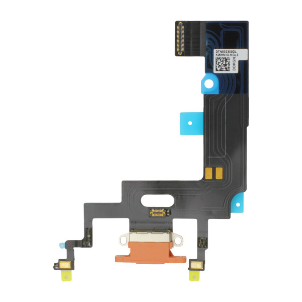 Dock-Connector mit Flexkabel, passend für iPhone XR, Farbe: Koralle