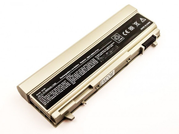 Krachtige Batterij voor Dell Latitude E6400, E6500, M4400, M6400, als PT434, 312-0748, 6600mAh