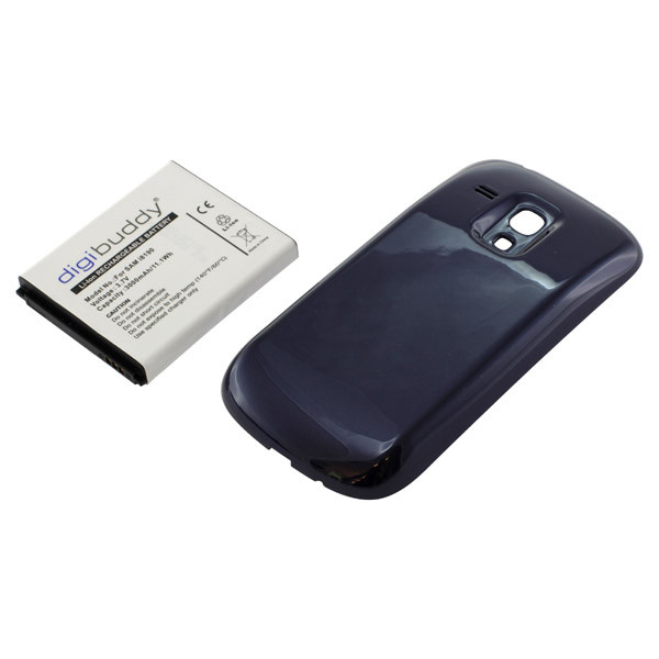 Akku für Samsung Galaxy S3 mini i8190, Hochleistung, blau