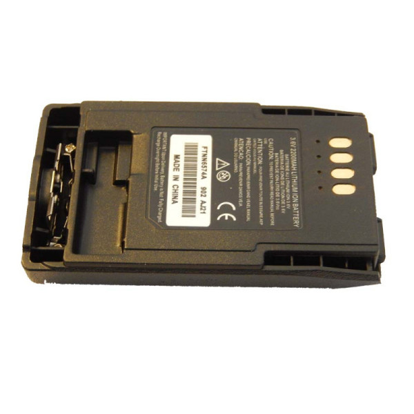 Batterij voor Motorola CEP400, MTP850, MTP850S, MTP850FuG, P1225, als FTN6574, Li-Ion, 3,7 V, 2,2 Ah