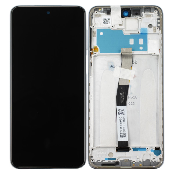 LCD-Kompletteinheit voor Xiaomi Redmi Note 9 Pro, weiß