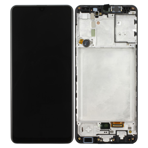 LCD-Kompletteinheit voor Samsung Galaxy A31 A315F, zwart