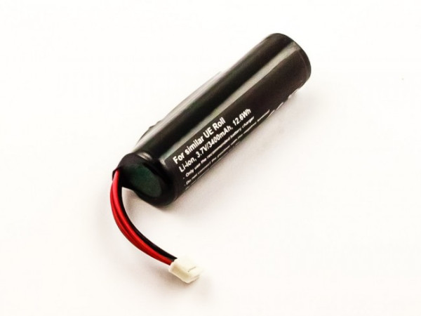 Batterij voor Logitech UE Roll, Roll 2, WS600, WS600BL, WS600VI, als 533-000122, T11715170SWU, 3400 mAh