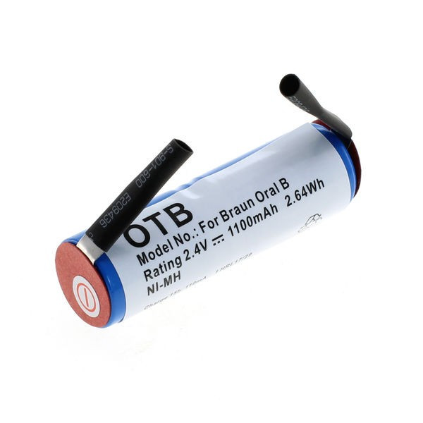 Batterij voor Zahnbürste Braun Oral-B Sonic Complete, Krups BioCare, Rowenta Dentasonic u.a als RS-MH3941
