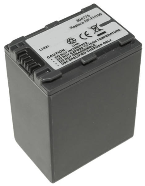 Batterij als Sony NP-FH100 / FP100 voor DCR 30, DVD103, DVD105, DVD106, DVD108, DVD109, DVD203, DVD203E
