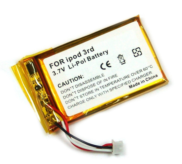 Batterij voor iPod III Li-Polymer