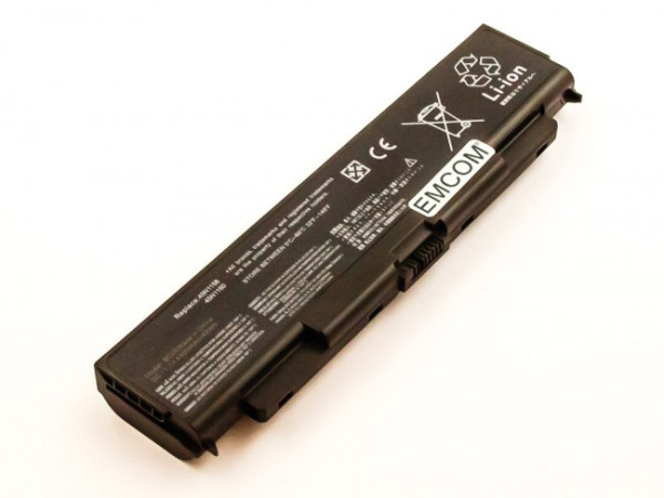 Batterij voor Lenovo / IBM ThinkPad L440, L540, L560, T440p, T540p, W540, W541, als 45N1144, 4400mAh