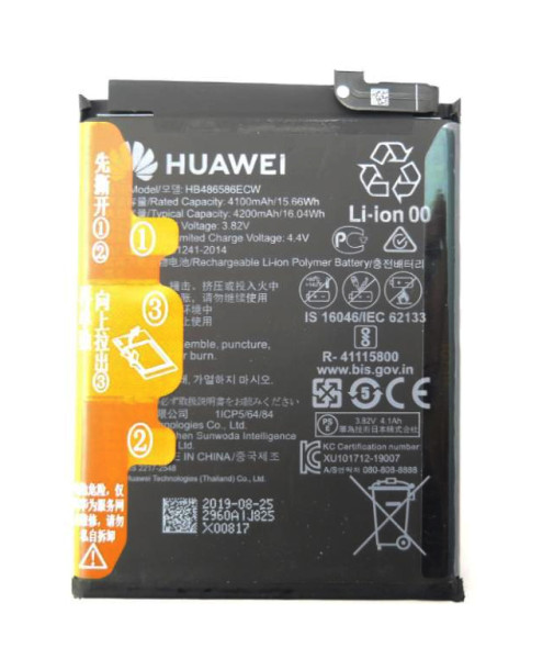Batterij Original Huawei voor Mate 30, P40 Lite (2020), Typ HB486586ECW