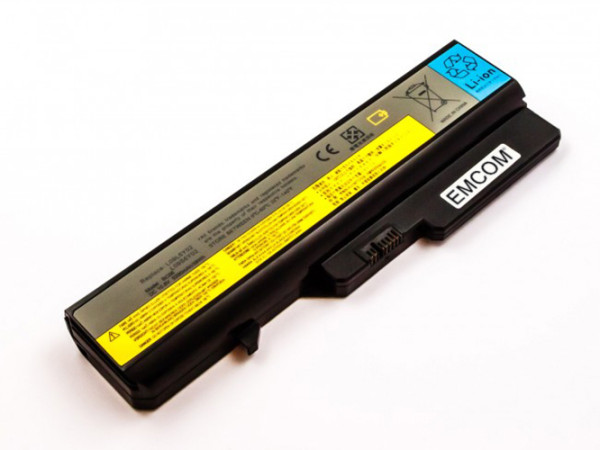 Batterij voor Lenovo B460e, B470, E47, G460, V470, Z470, Z575, Ideapad B470, als 121001056, 5200 mAh