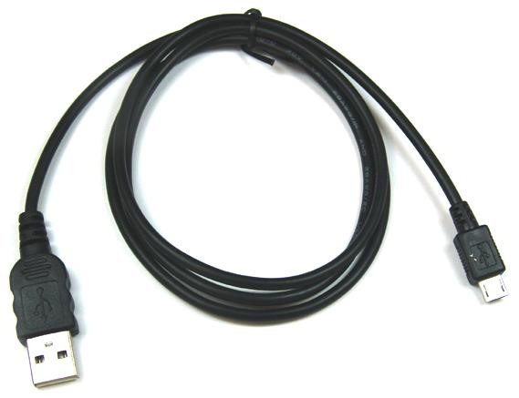 Datenkabel USB-/Micro-USB-Anschluss, z.B. voor Nokia, Samsung, SonyEricsson, Blackberry, HTC, LG, etc