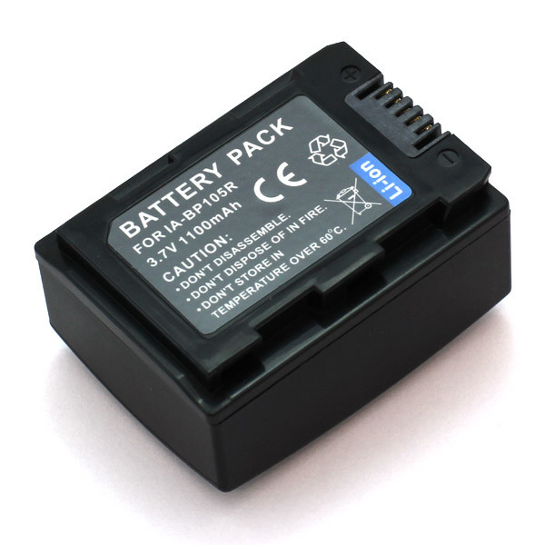 Batterij als Samsung IA-BP105R voor SMX F50, F70