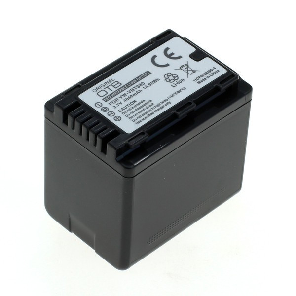 Batterij als Panasonic VW-VBT380 voor HC V10, V11, V100, V110, V160, V180, V210, V250, V270, 4.040 mAh