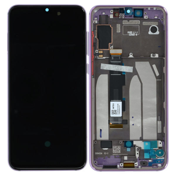 LCD-Display voor Xiaomi Mi 9T SE, violett