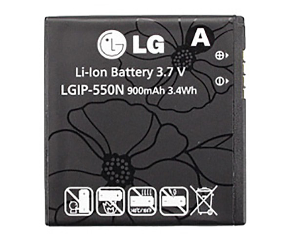 Batterij Original LG voor GD510 Pop, GD880 Mini, voor LGIP-550N, SBPL0100003