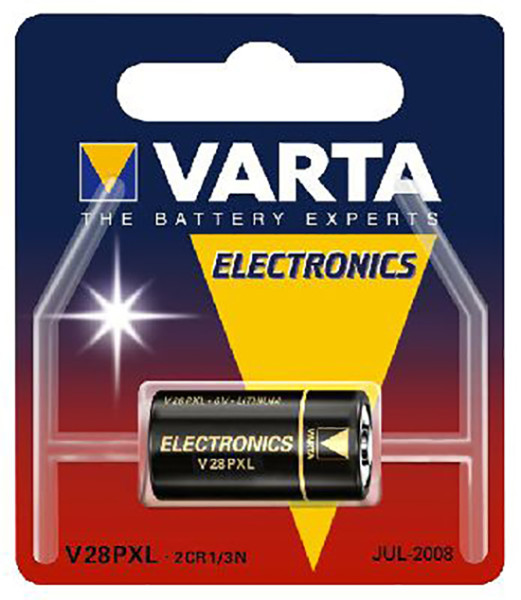 Varta Fotobatterie V28PXL4034, 4LR44, V4034PX, A544, PX28A, L1325, 28L Professional Lithium, 6V