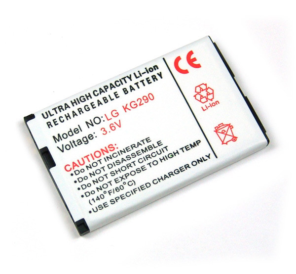 Batterij voor LG KG290, KP202, Li-Ionen