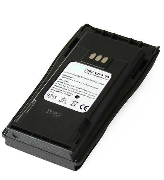 Batterij voor Motorola CP040, CP140, CP150, CP160, CP250, CP380, DP1400, GP3688, PM400, 2100 mAh, Li-Ion