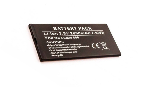 Batterij voor Microsoft Lumia 650, 650 DS, als BV-T3G
