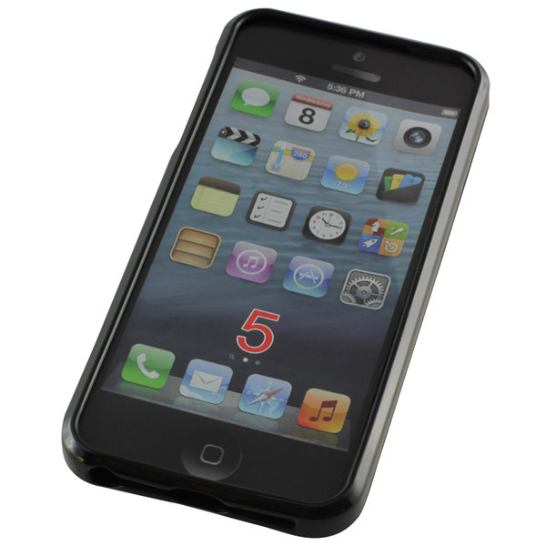 TPU-Case voor Apple iPhone 5/5S, SE, zwart
