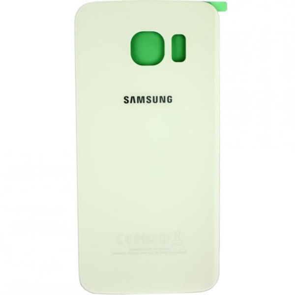 Batterijdeckel voor Samsung Galaxy S6 Edge G925F, weiß, als GH82-09645B / GH