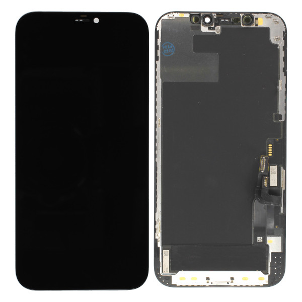 OLED Displayeinheit inkl. Touchscreen, Refurbished, voor iPhone 12, iPhone 12 Pro , zwart