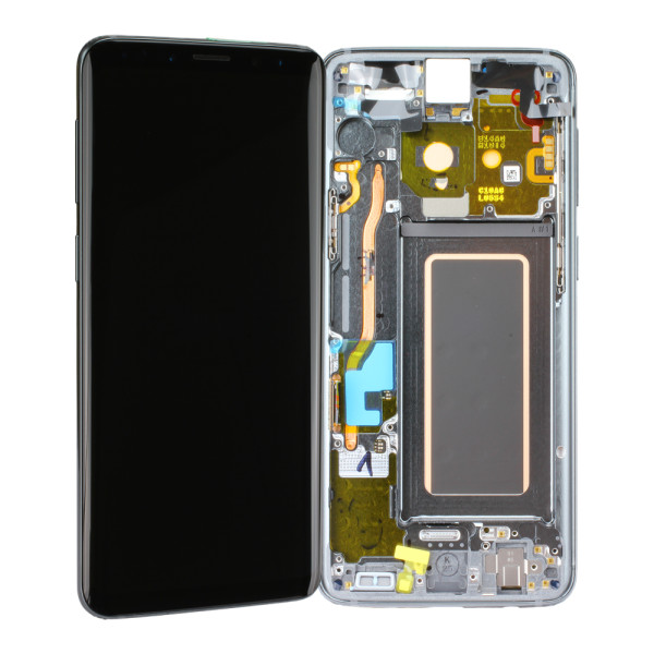 LCD-Kompletteinheit voor Samsung Galaxy S9 G960F, Titanium Grey
