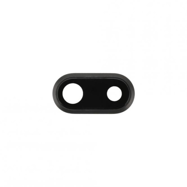 Kamera-Linse mit Rahmen voor iPhone 8 Plus, zwart