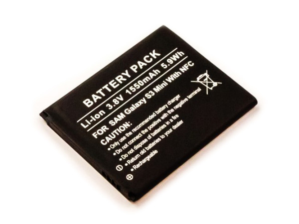 Batterij voor Samsung Galaxy S3 Mini NFC i8190, Galaxy S3 mini i8200N, als EB-L1M7FLU