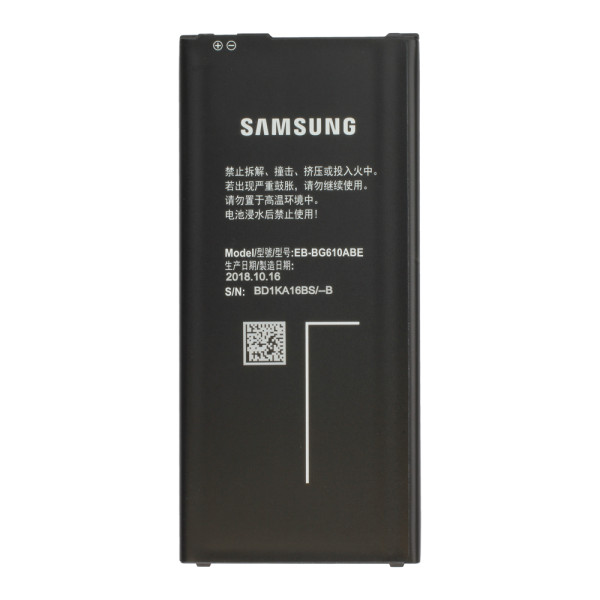 Batterij Original Samsung voor Galaxy J4 J415F, J6 J610F, J7 Prime, Typ EB-BG610ABE