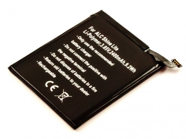 Batterij voor Alcatel Shine Lite, One Touch Shine Lite, A30, OT-5046G, OT-5080X, als TLP024C1 u.a
