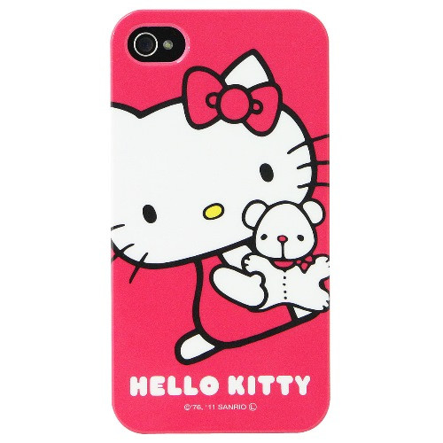 Character Case Hello Kitty voor Apple iPhone 4, 4S SAN-74KTB