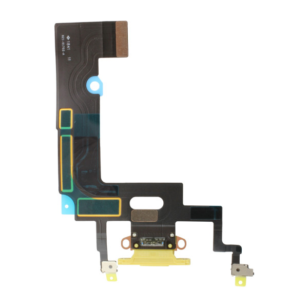 Dock-Connector mit Flexkabel, kompatibel mit iPhone XR, Farbe: gelb