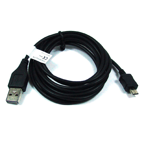 Datenkabel USB- / Micro-USB-Anschluss, 1.8 m Länge, voor HTC; Huawei, LG, Nokia, Samsung, Sony