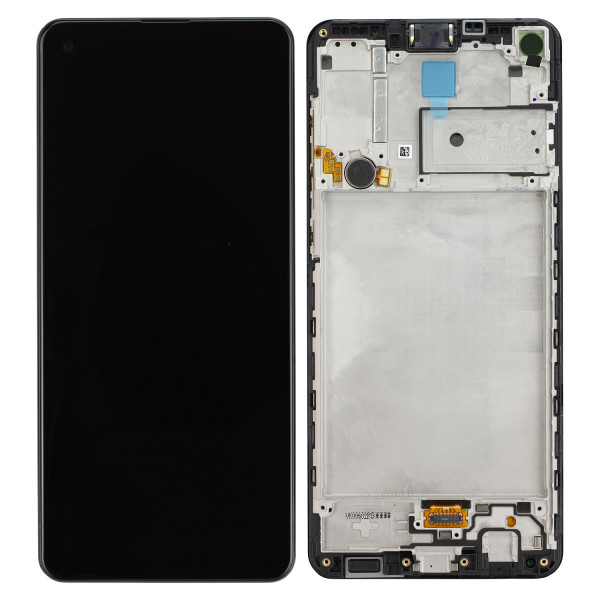 LCD-Kompletteinheit voor Samsung Galaxy A21s A217F, zwart
