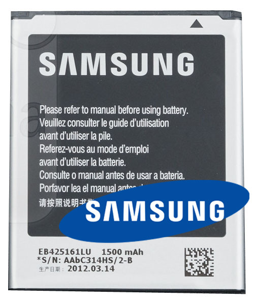 Akku Original Samsung für Galaxy Ace 2 i8160, S III Mini i8190, Galaxy S Duos S7562, Typ EB425161LU
