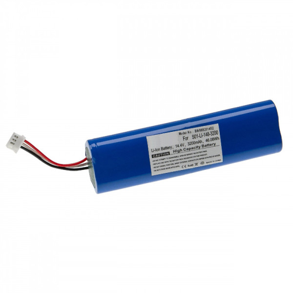 Batterij voor Saugroboter Ecovacs Deebot N8, N8 Pro, Ozmo 900, 901, 905, 920, als S01-LI-148-2600, 3,2Ah
