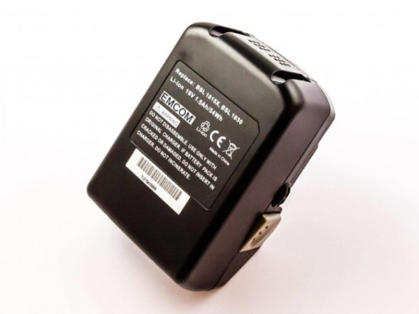 Batterij BSL1830 voor Hitachi C, CR, DH, DS, DV, FCG, G, R, RB, WH, WM, WR, 18V, 1500mAh, Li-Ion