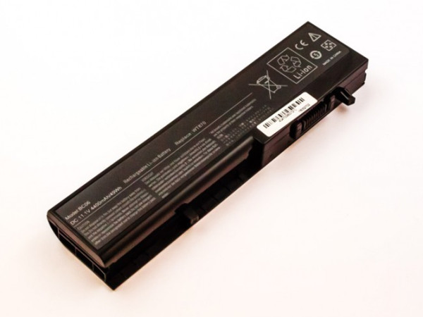 Batterij voor Dell Studio 1435, 1436, als WT870, 4400mAh
