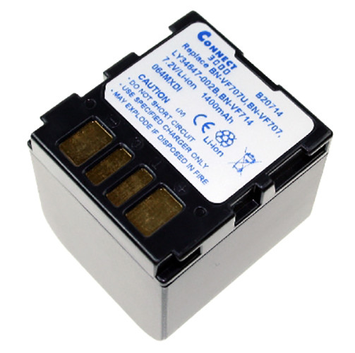 Batterij als JVC BN-VF714 voor GR-D 239, 240, 244US, 245, 246, 247, 250, 250AC, 250U, 250US, 270